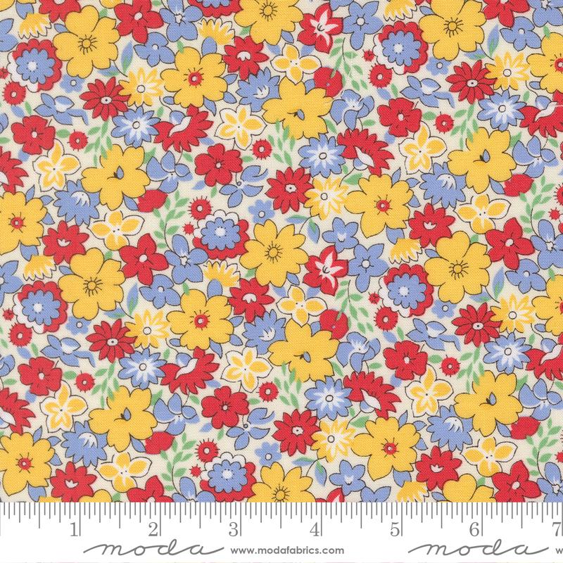 30s Playtime 2025 Bouncy Primary - Quilt Fabric
