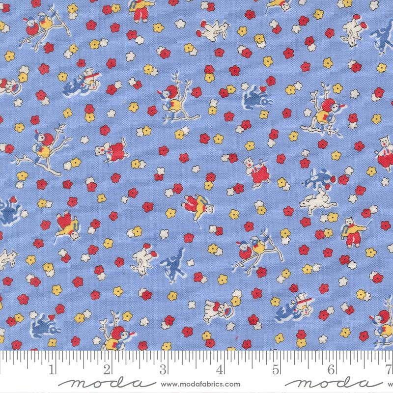 30s Playtime 2025 Animals Sky - Quilt Fabric