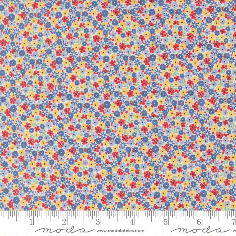 30s Playtime 2025 Flowers Primary - Quilt Fabric