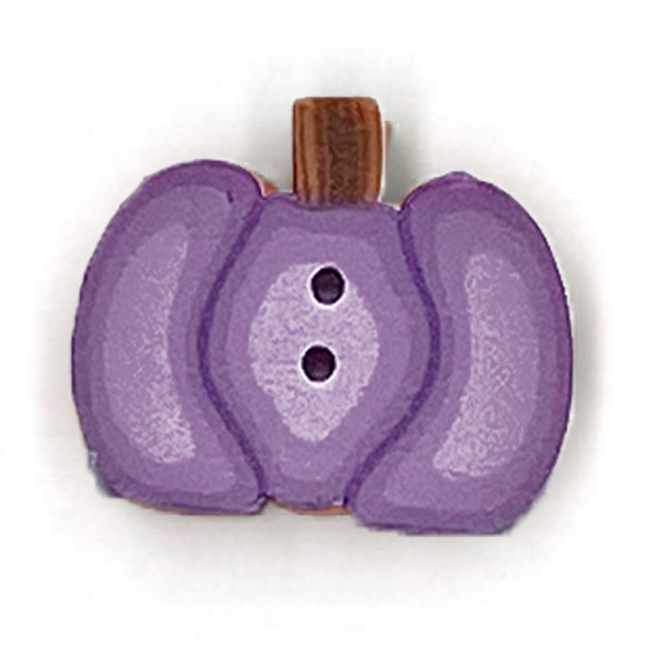 Tiny Purple Pumpkin - Button