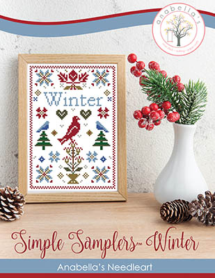 Simple Samplers Winter - Cross Stitch Pattern