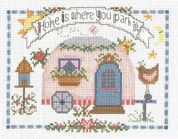 Home Is Where You Park It - Cross Stitch Pattern