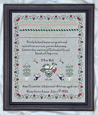 Ann Crowther 1833 - Cross Stitch Pattern