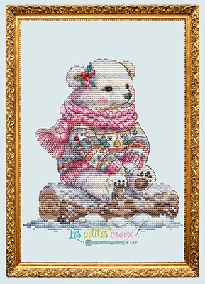 Winter Bear - Cross Stitch Pattern