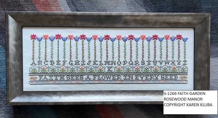 Faith Garden - Cross Stitch Pattern