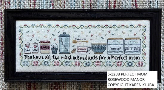 Perfect Mom - Cross Stitch Pattern