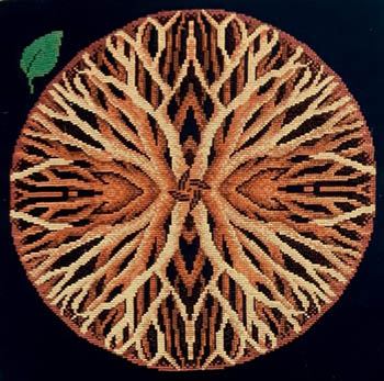 Earth Fractal - Cross Stitch Pattern