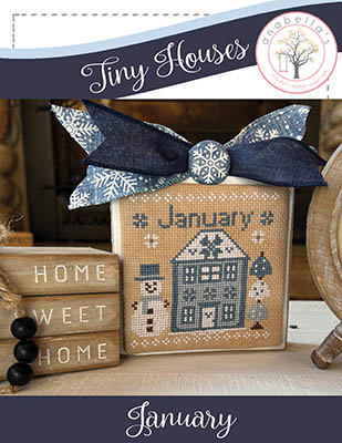 Tiny Houses January - Cross Stitch Pattern