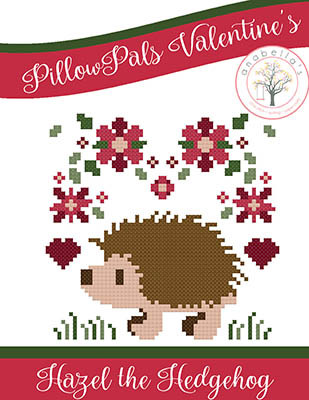 Hazel The Hedgehog - Valentines Cross Stitch Pattern