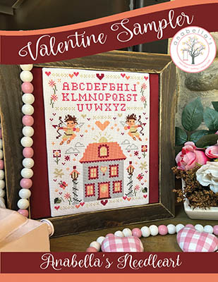Valentine Sampler - Cross Stitch Pattern