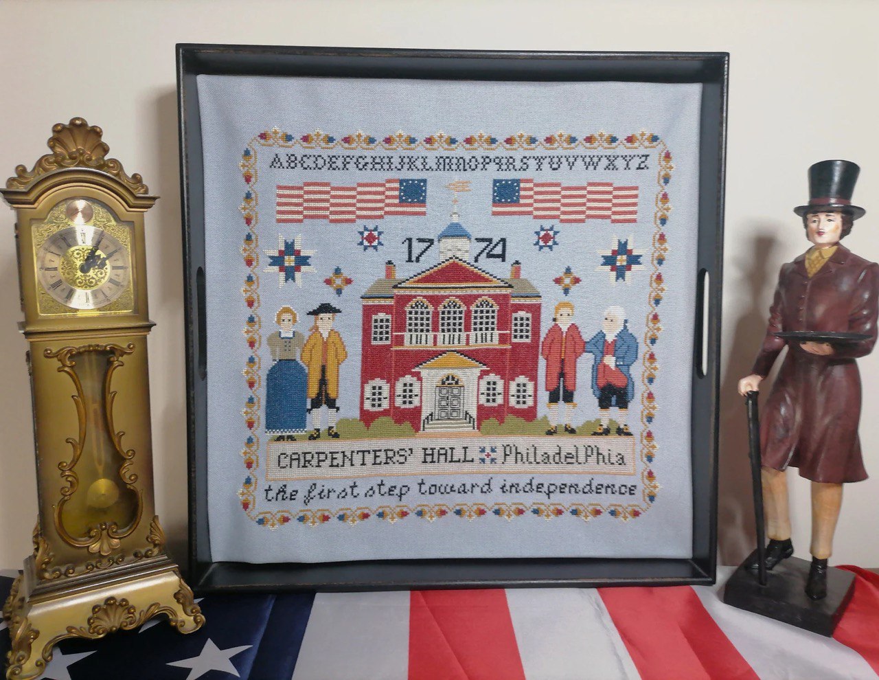 Carpenters' Hall 1774 - Cross Stitch Pattern