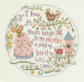 Singing Bird - Cross Stitch Pattern