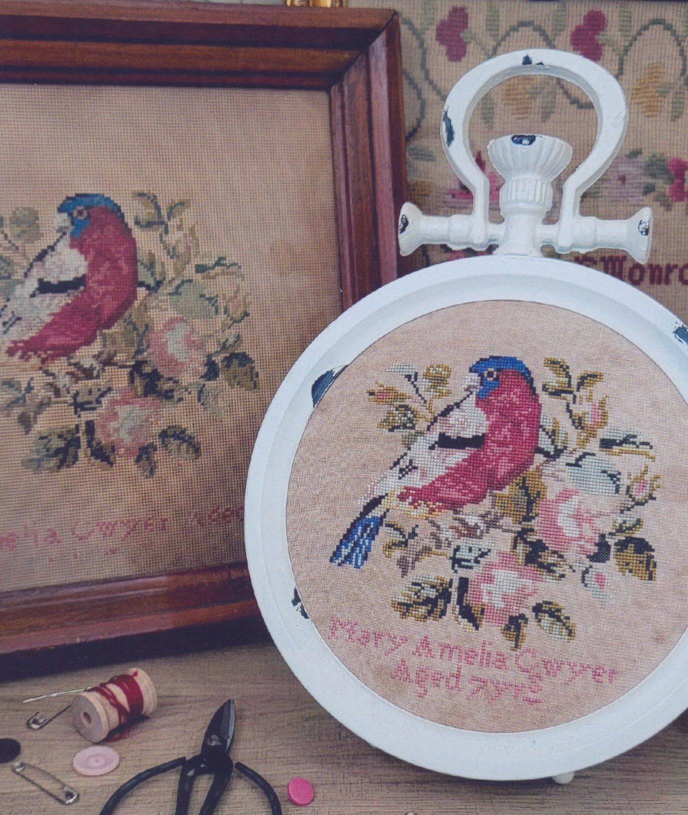Mary Amelia's Bird - Cross Stitch Pattern