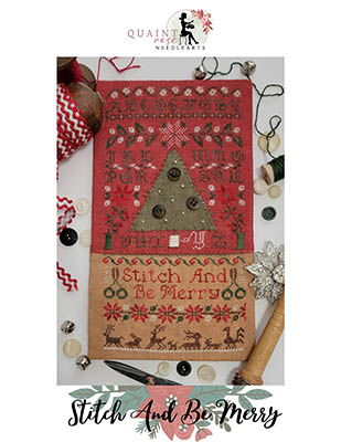 Stitch And Be Merry - Cross Stitch Pattern