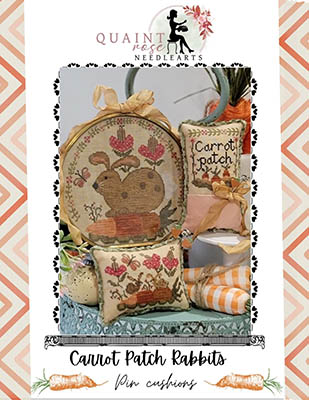 Carrot Patch Rabbits - Cross Stitch Pattern