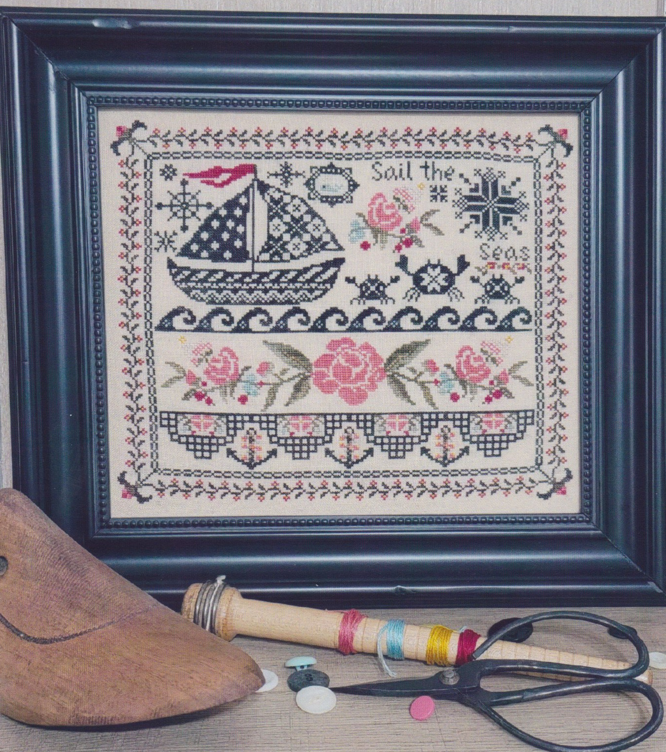Quaint Quakers 2 - Summer - Cross Stitch Pattern