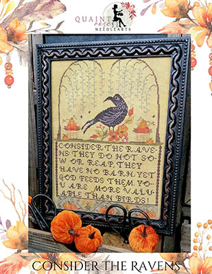 Consider The Ravens - Cross Stitch Pattern