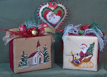Little Bits - December Christmas - Cross Stitch Pattern