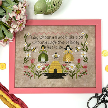 We Should Bee Friends - Cross Stitch Pattern