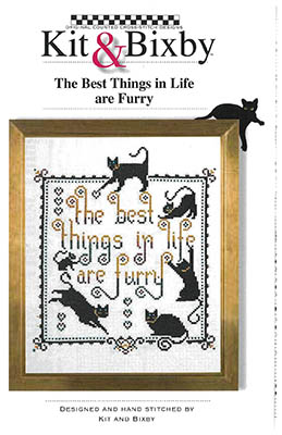 Best Things In Life Are Furry - Cross Stitch Pattern