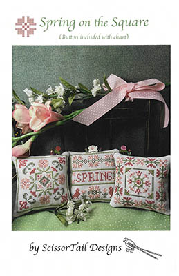 Spring On The Square - Cross Stitch Pattern
