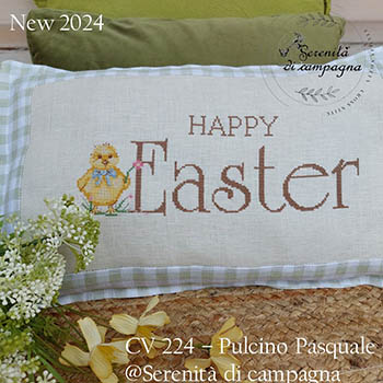 Pulcino Pasquale (Happy Easter) - Cross Stitch Pattern