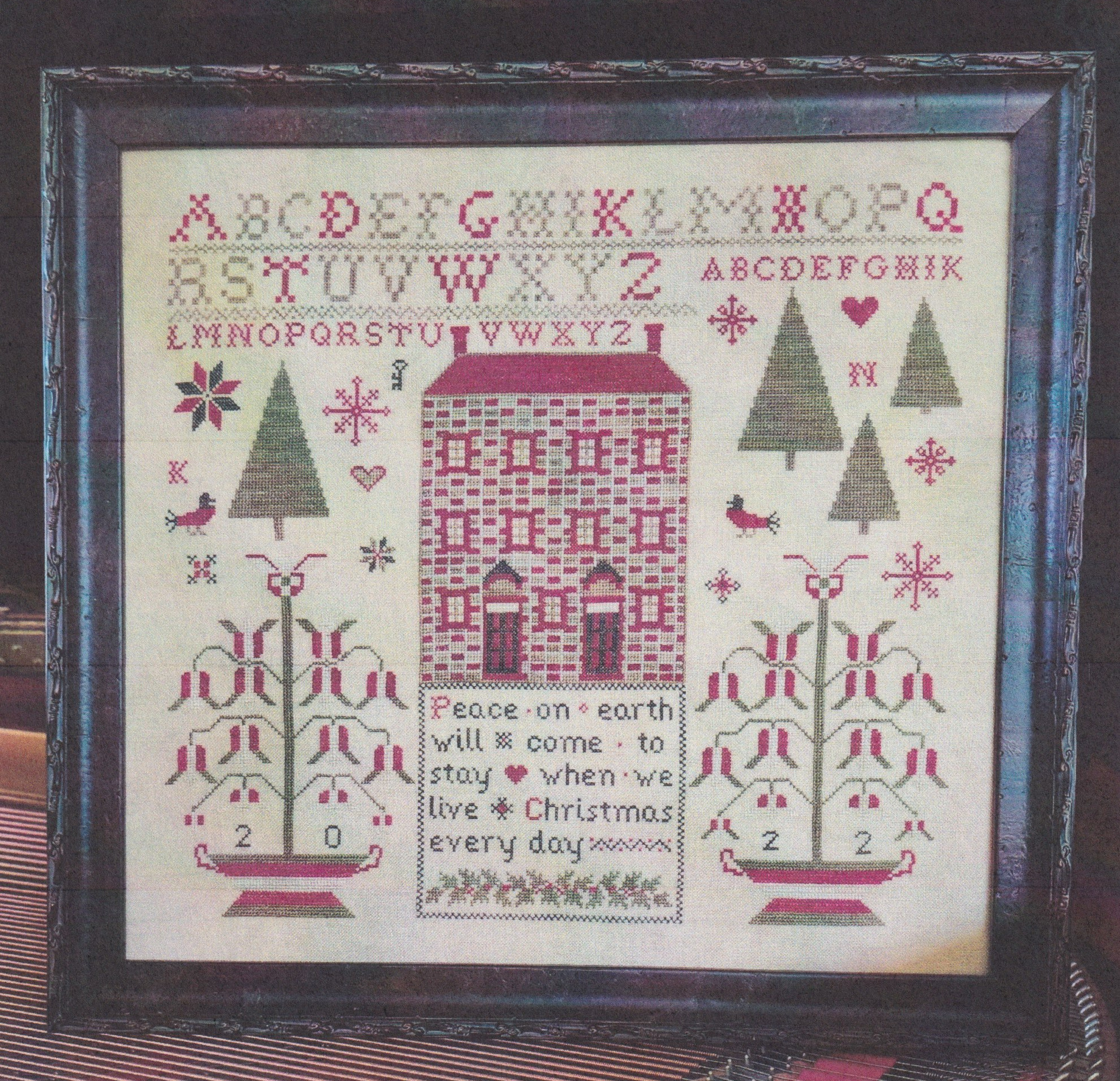Peace On Earth - Cross Stitch Pattern