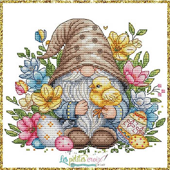 Easter Gnome 2024 - Cross Stitch Pattern