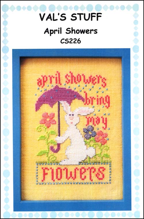 April Showers - Cross Stitch Pattern