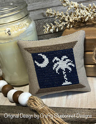 South Carolina State Spool - Cross Stitch Pattern