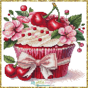 Cherish Cupcake - Cross Stitch Pattern