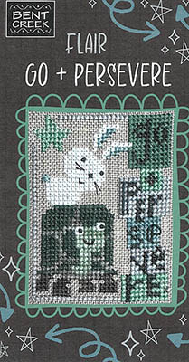 Flair Go & Persevere - Cross Stitch Pattern