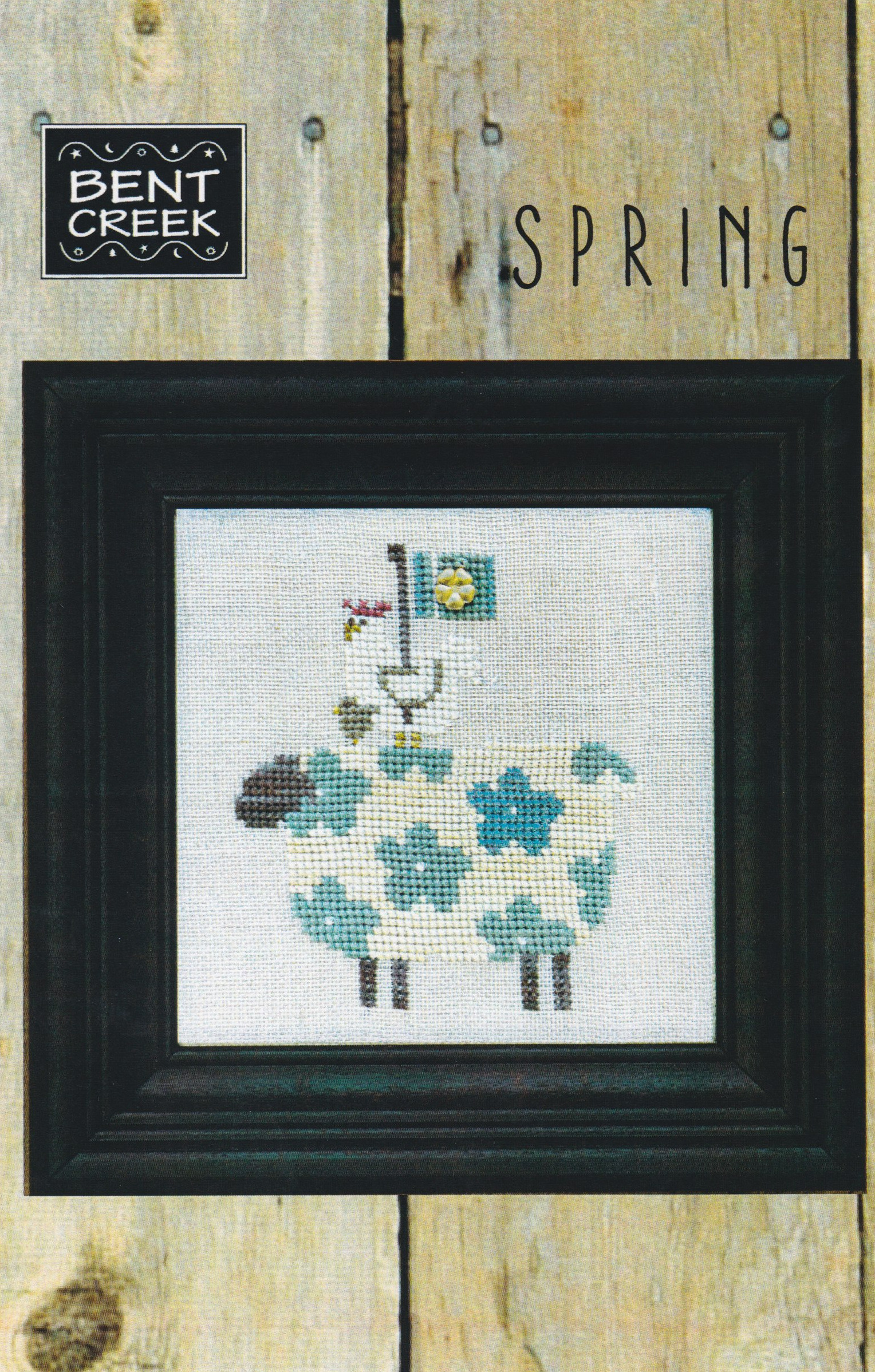 Spring Ewe - Cross Stitch Pattern