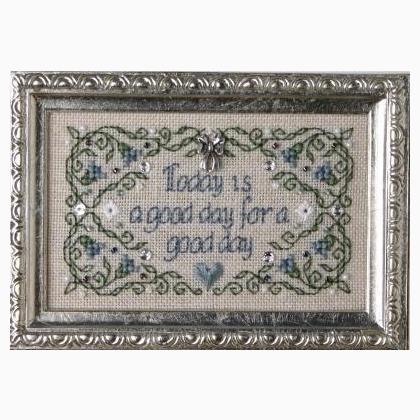 Today Is A Good Day (w/charm) - Cross Stitch Pattern