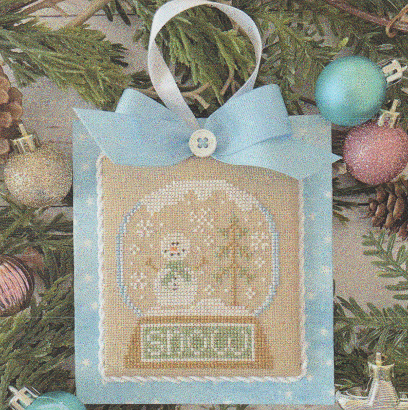 Pastel Collection 4 - Snow Globe - Cross Stitch Pattern