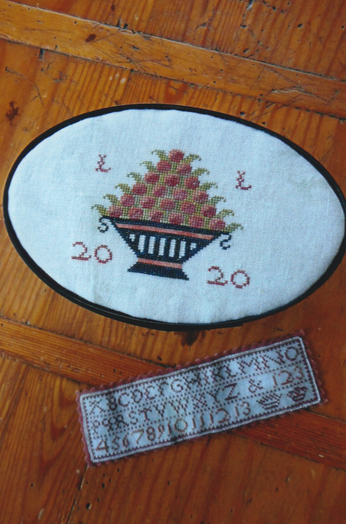 Berry Basket - Cross Stitch Pattern