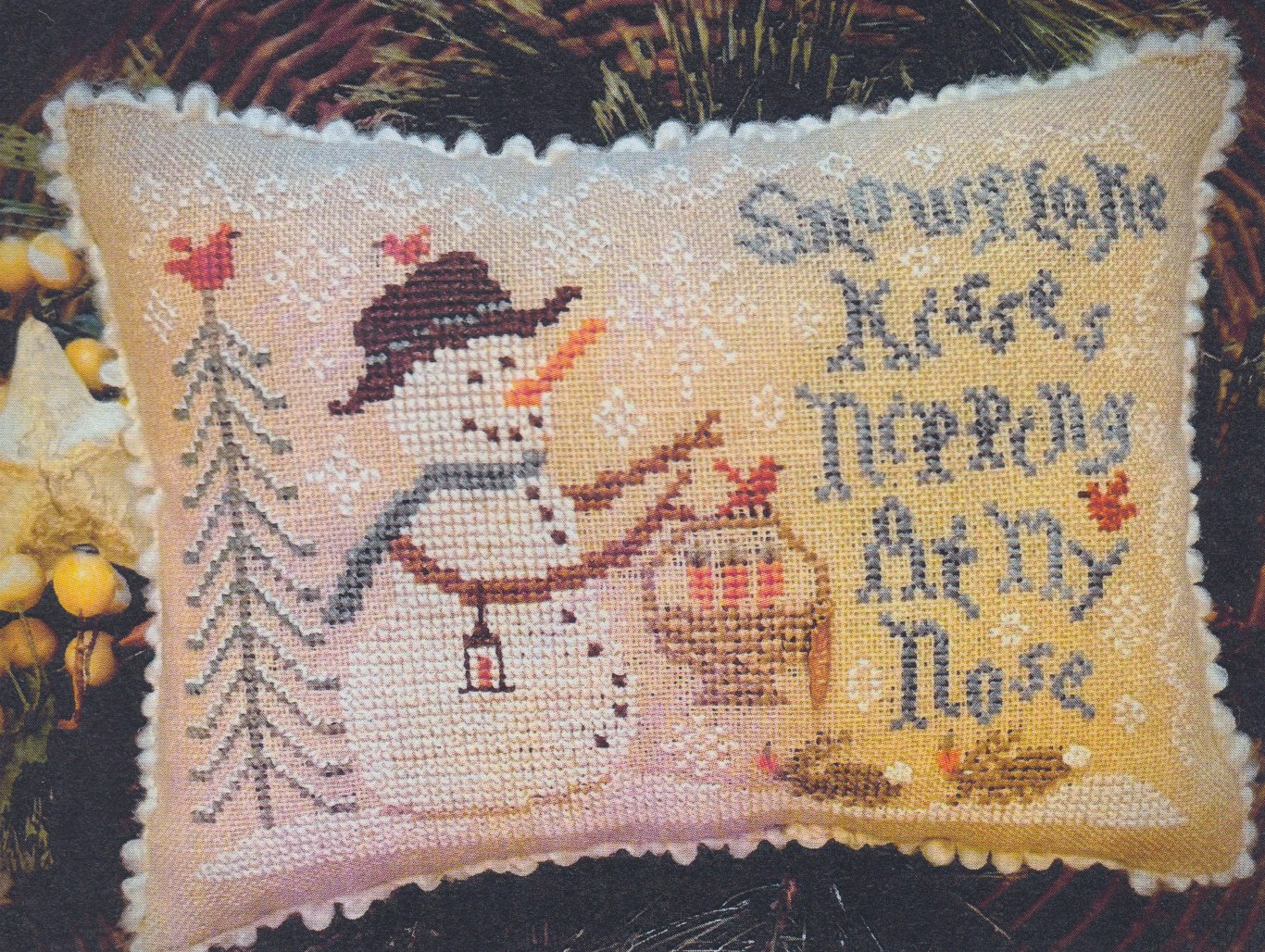 Snowflake Kisses - Cross Stitch Pattern