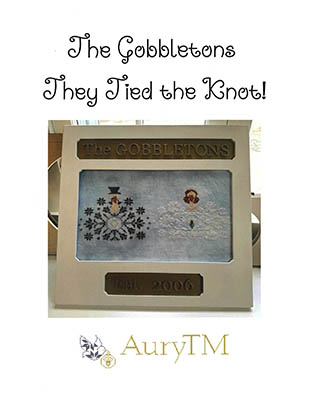 Gobbletons - They Tied The Knot - Cross Stitch Pattern
