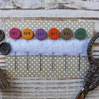 July - December - Pins