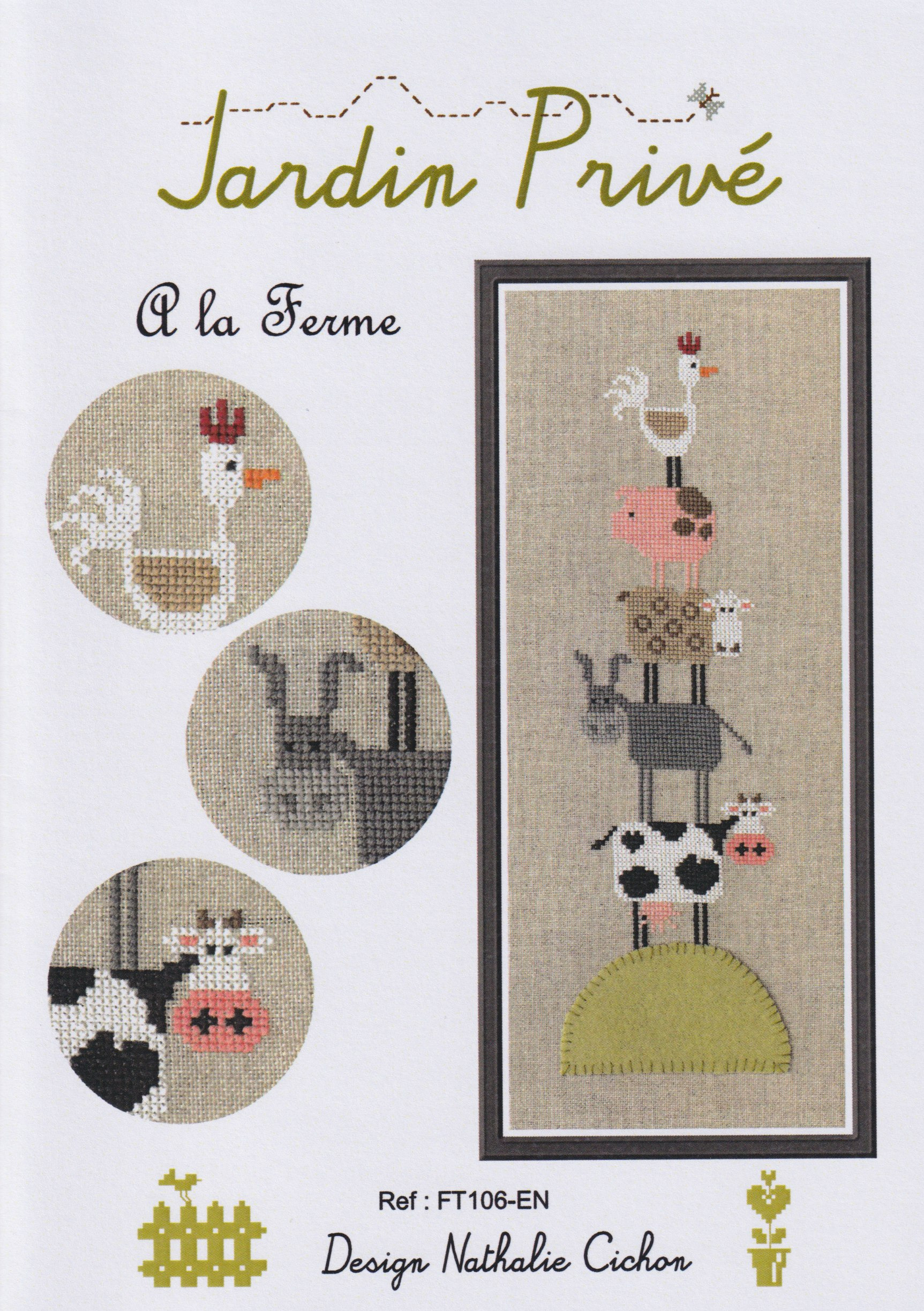 A La Ferme - Cross Stitch Pattern