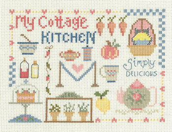 My Cottage Kitchen - Cross Stitch Pattern