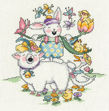 Easter Menagerie - Cross Stitch Pattern