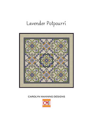 Lavender Potpourri - Cross Stitch Pattern