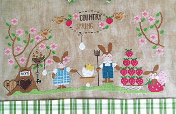 Country Spring - Easter Cross Stitch Pattern