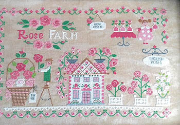Rose Farm - Cross Stitch Pattern