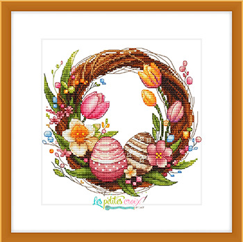Easter Wreath 2024 - Cross Stitch Pattern 
