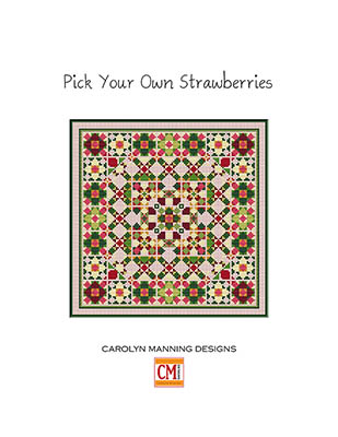Pick Your Own Strawberries - Cross Stitch Pattern