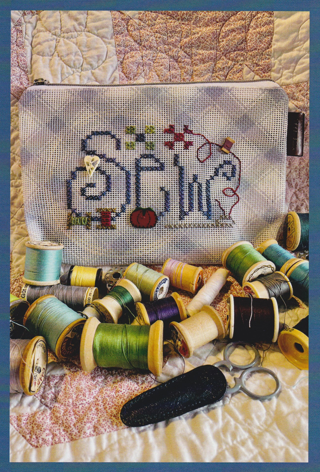 Sew Mini Bag - Cross Stitch Pattern