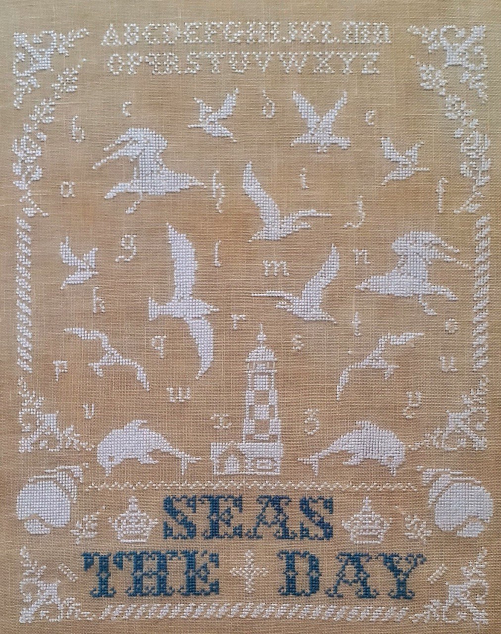 Seas The Day - Cross Stitch Pattern