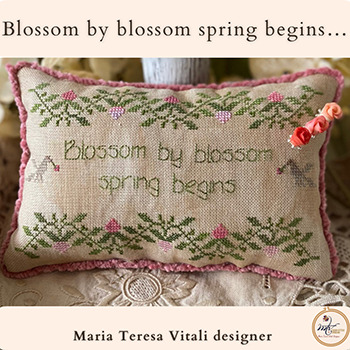 Blossom By Blossom Spring Begins - Cross Stitch Pattern